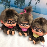726271+88+95 HONG KONG Exclusive - Eyeglasses Big Head Sitting Monchhichi (3pcs Set) 726271+88+95 HONG KONG Exclusive - Eyeglasses Big Head Sitting Monchhichi (3pcs Set)